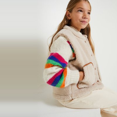 Gilet moumoute fille hot sale