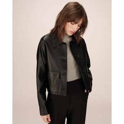 Veste courte en simili SOLANGE GRACE & MILA