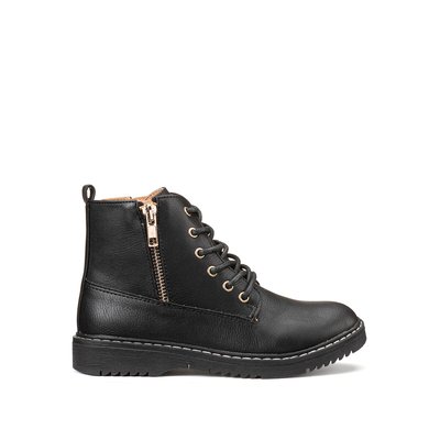 Ботинки на молнии и шнуровке, размеры 26-39 LA REDOUTE COLLECTIONS