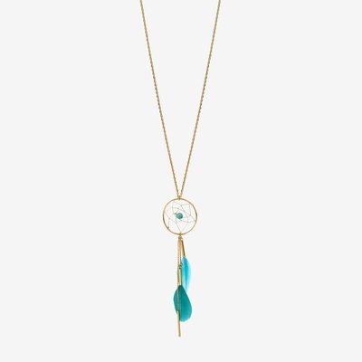 Collier sautoir doré - dream catcher CAROLINE NAJMAN