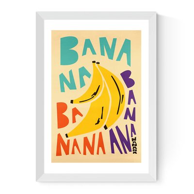 Banana Banana Banana by Fox and Velvet Print EAST END PRINTS