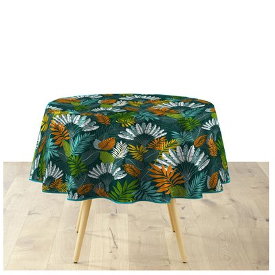 Nappe ronde Feuilles panazio DOUCEUR D'INTÉRIEUR