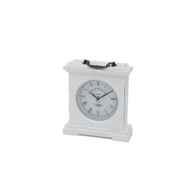 Horloge à Poser en Bois Blanc WADIGA