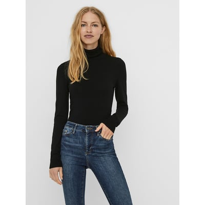 Pull col boule en fine maille VERO MODA