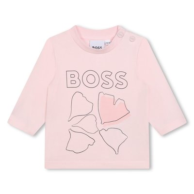 T-shirt imprimé pétales BOSS KIDSWEAR