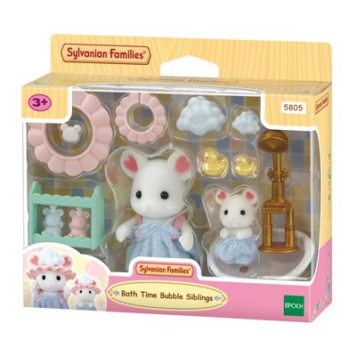 5805 - Le bain des freres Souris Marchmallow SYLVANIAN FAMILIES