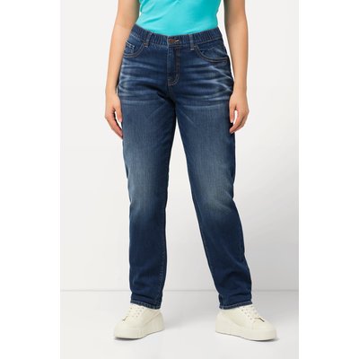 Jean boyfriend à 5 poches. Taille confortable ULLA POPKEN