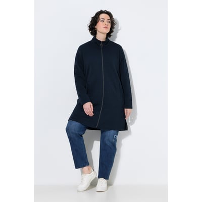 Veste longue en molleton, col montant ULLA POPKEN