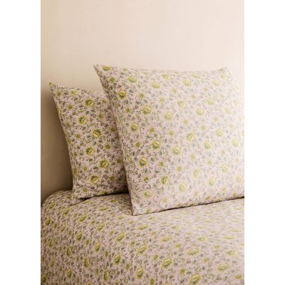 Taie d'oreiller enfant percale de coton imprimé fleuri 60x60 cm MANGO HOME