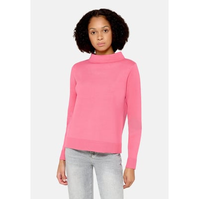 Pull-over en maille à col droit BETTY BARCLAY