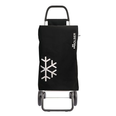 IGLOO MF TERMO ISOTHERME - Chariot de course 2 roues, parfait pour conserver la fraicheur de vos aliments - Noir ROLSER