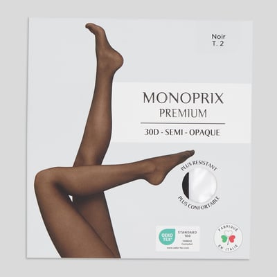 Collant semi-opaque MONOPRIX