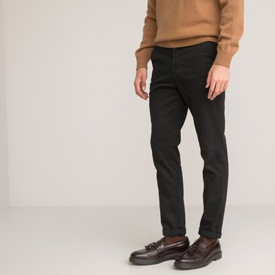 Брюки-чино зауженного покроя из биохлопка LA REDOUTE COLLECTIONS