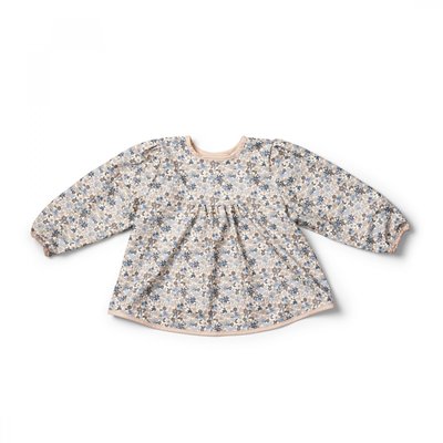 Bavoir manches longues Blue Garden ELODIE DETAILS