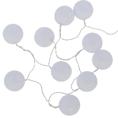 Guirlande Lumineuse he 10 Boules Led à Piles ATMOSPHERA