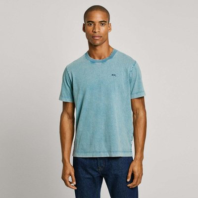 T-Shirt Coupe Regular En Denim PEPE JEANS