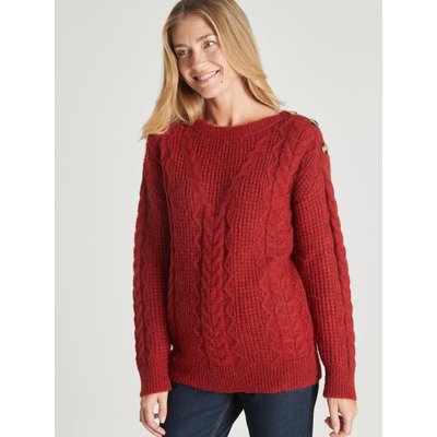 Pull maille fantaisie col rond DAXON