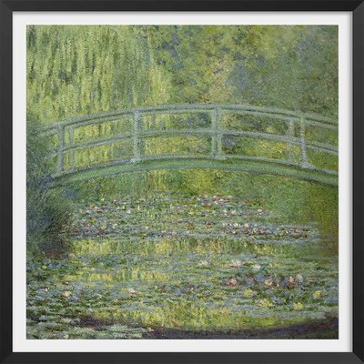 Poster Le pont japonais - Claude Monet HEXOA