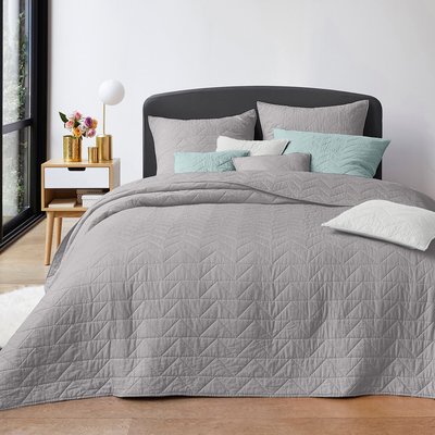 Couvre lit boutis matelassé coton Zig Zag Scenario LA REDOUTE INTERIEURS