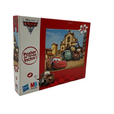 Puzzle Cars 35 pièces - Bon état HASBRO