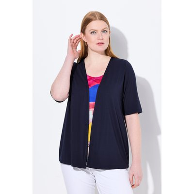 T-shirt 2-en-1. Décolleté rond et manches ULLA POPKEN