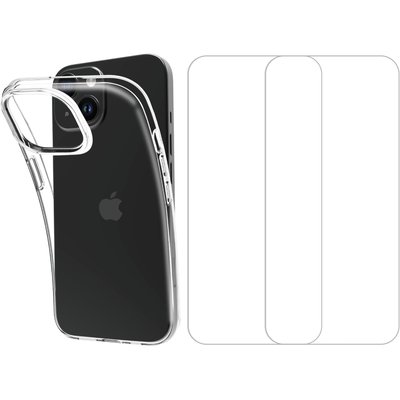 Coque iPhone 15 coque + Verre trempé ESSENTIEL B