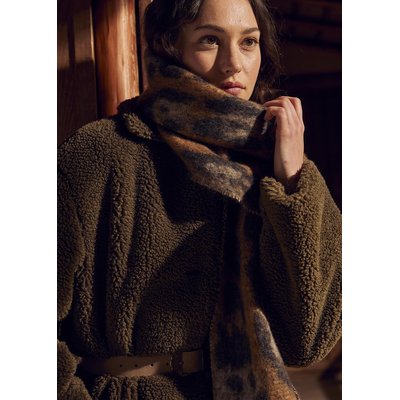 Manteau mi-long col chemise LA FEE MARABOUTEE