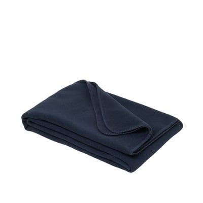 plaid en Coton gratté et finition en point de feston SWAHN MADURA
