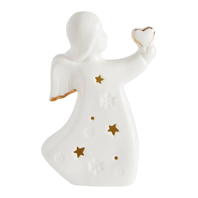 Ange décoratif cœur LED grand modèle MATHILDE M