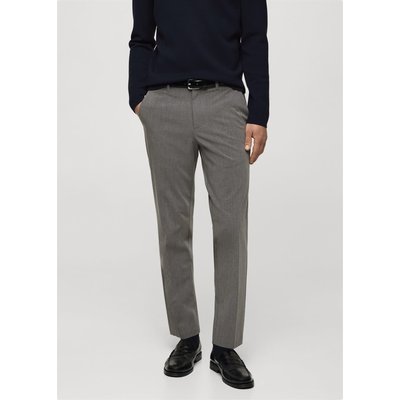 Pantalon Bologna slim-fit cropped comfort stretch MANGO MAN
