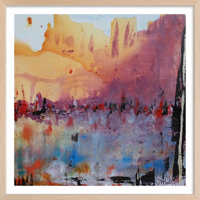 Affiche abstraite grand canyon arizona HEXOA