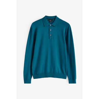 Polo à manches longues en tricot NEXT