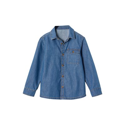 Chemise en denim léger VERTBAUDET