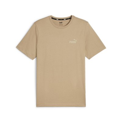 Essential Cotton T-Shirt with Small Logo Print and Short Sleeves PUMA