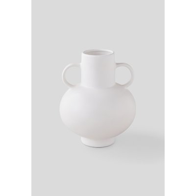 Vase rond avec anses, en céramique MONOPRIX