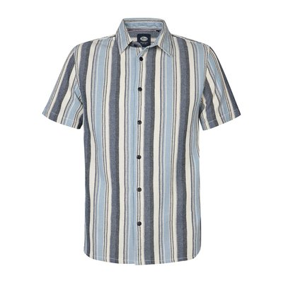 Striped Short Sleeve Shirt PETROL INDUSTRIES