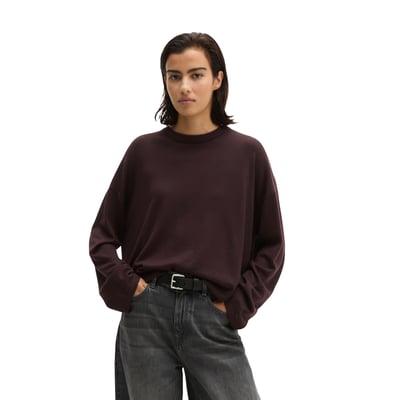 Pull en maille oversize en laine mérinos douce MARC O'POLO