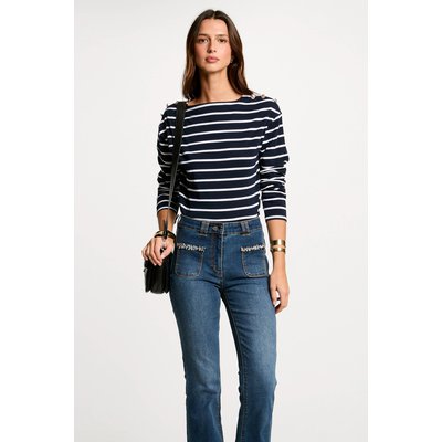 T-shirt manches longues rayé MORGAN