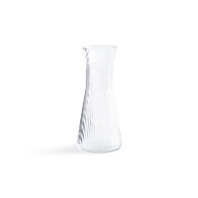 Carafe en verre transparent strié, Strivi AM.PM