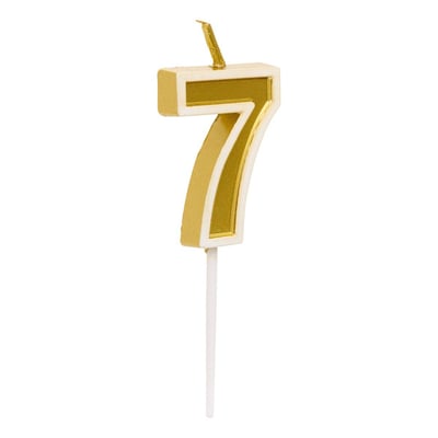 Bougie d'anniversaire Numéro 7 ANNIVERSAIRE 5FIVE SIMPLY SMART