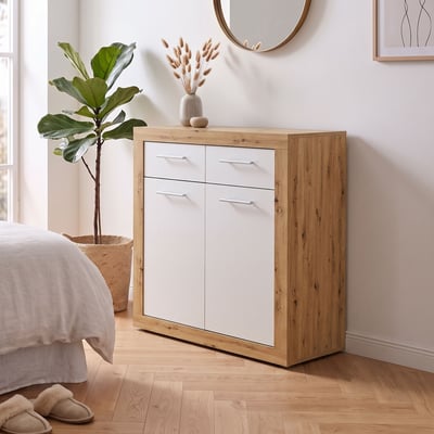 Commode 2 portes 2 tiroirs TERRE DE NUIT