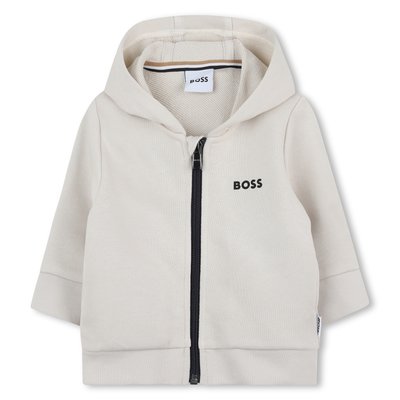 Cardigan de jogging à capuche BOSS KIDSWEAR