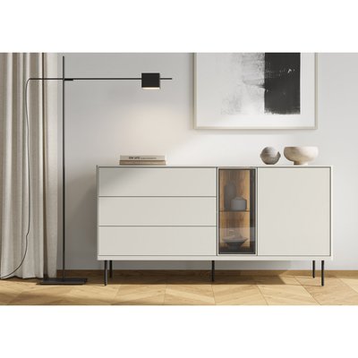 Buffet bas en panneaux de particules 2 portes 161 cm, ESPERA BOBOCHIC
