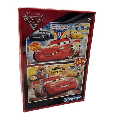 Puzzle Cars Disney Pixar 40 pièces - Bon état CLEMENTONI