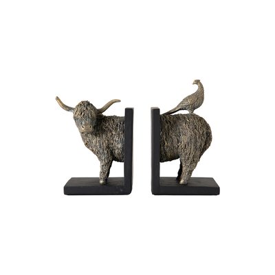 Set of 2 Country Cow Bookends SO'HOME