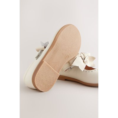 Chaussures en cuir à scratch avec nœud NEXT