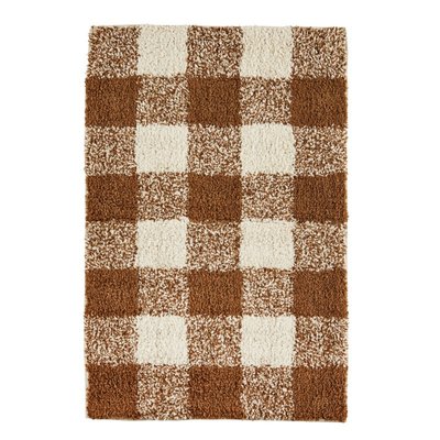 Petit tapis tufté à carreaux MADAM STOLTZ