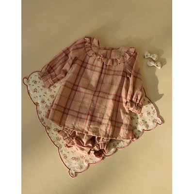 Robe + Bloomer à Carreaux ZIPPY