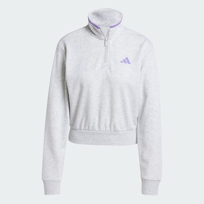 Veste de survêtement courte molleton à quart de zip Essentials Color Pop ADIDAS SPORTSWEAR