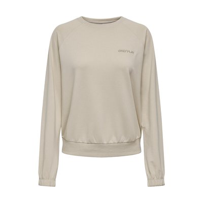 Frei Embroidered Logo Sweatshirt with Crew Neck ONLY PLAY